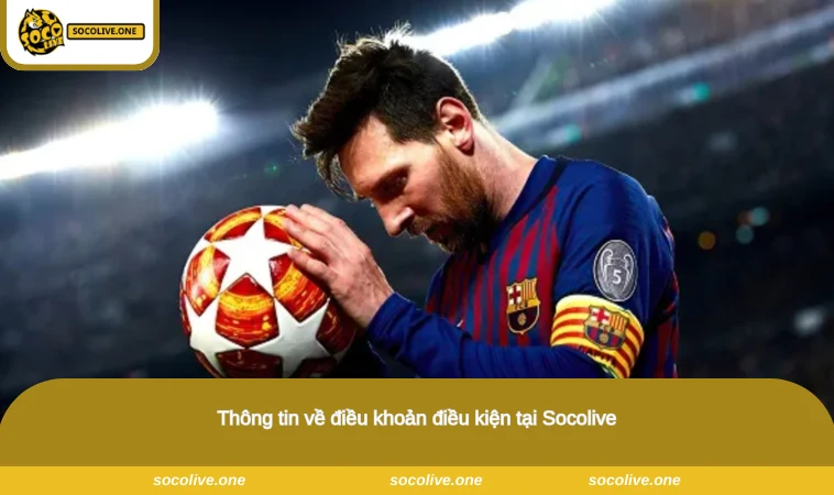 Thông tin về điều khoản điều kiện tại Socolive